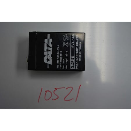 Uwe Rechargeable battery for Intell Weigh, and PC scales, 6V 4amps NP4.5-6